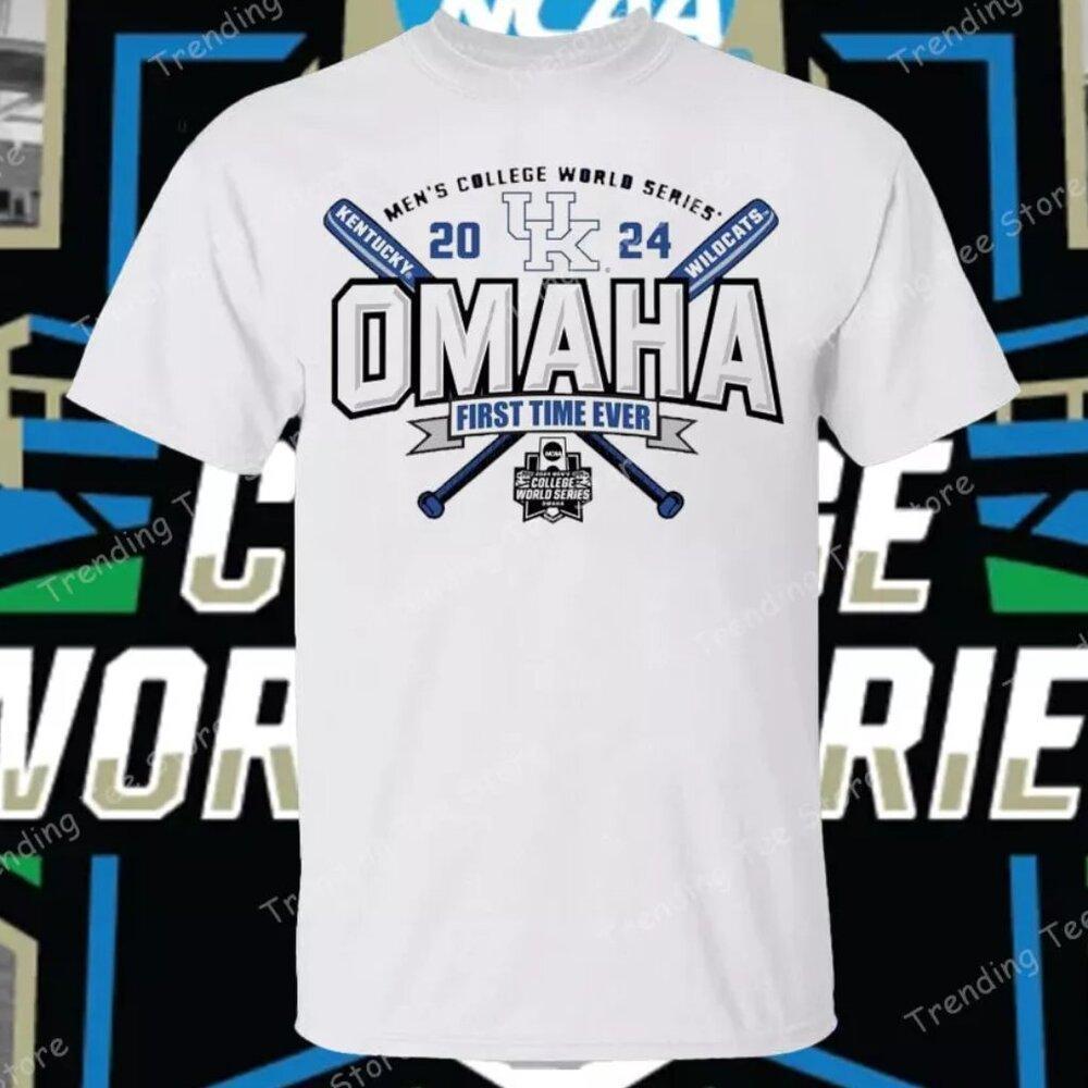 Kentucky Wildcats 2024 Ncaa Mens Baseball College World Series Shirt Retro